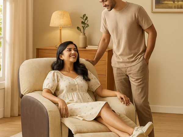 Oasis | Designer Recliner | Red Panda