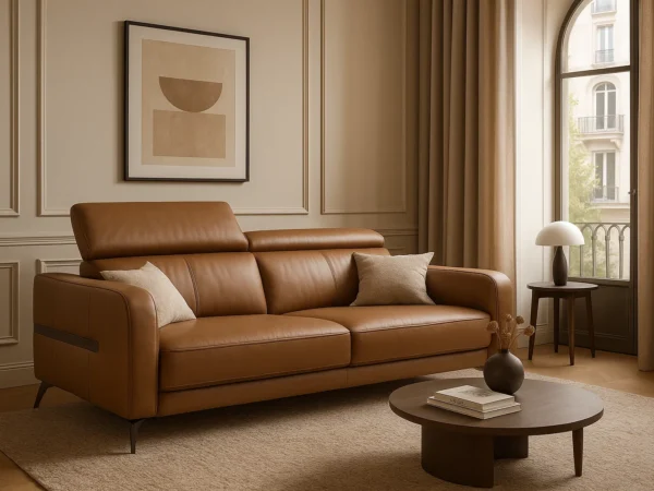 Lisbona Napa Leather Sofa