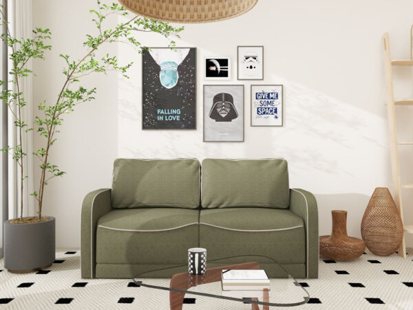 Prive | Sofa Bed | Olive Green
