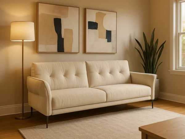 Ansel 3 Seater Sofa | Mid Century Refinement