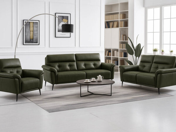 Viennah Leather Sofa