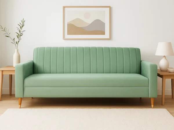 Nivo 3-Seater Sofa | Mint Green