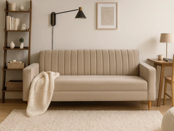 Nivo 3-Seater Sofa | Pearl Beige