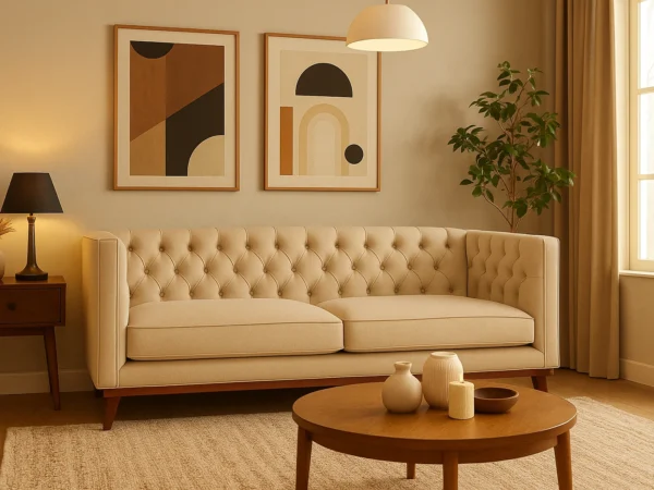 Tessa 3-Seater Sofa | Oatmeal Beige