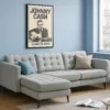 Linda L Shape Sofa by FlexiSofa