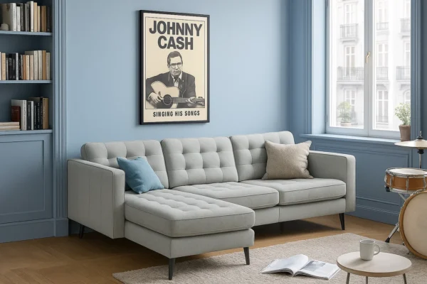 Linda L Shape Sofa by FlexiSofa