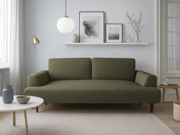Odessa 3 Seater Sofa | Olive Green