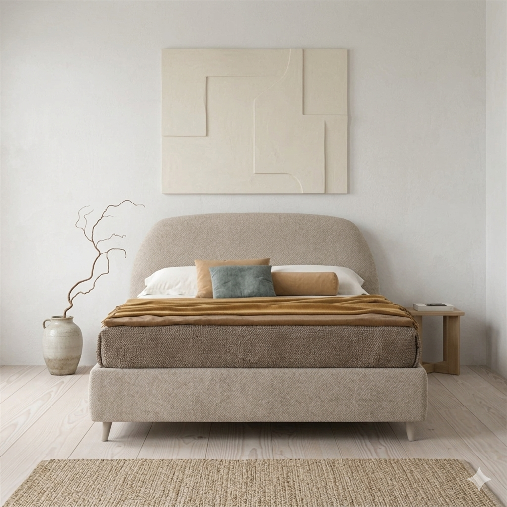 FlexiSofa_Roda_Upholstered_Bed_Boucle_Fabric_ls